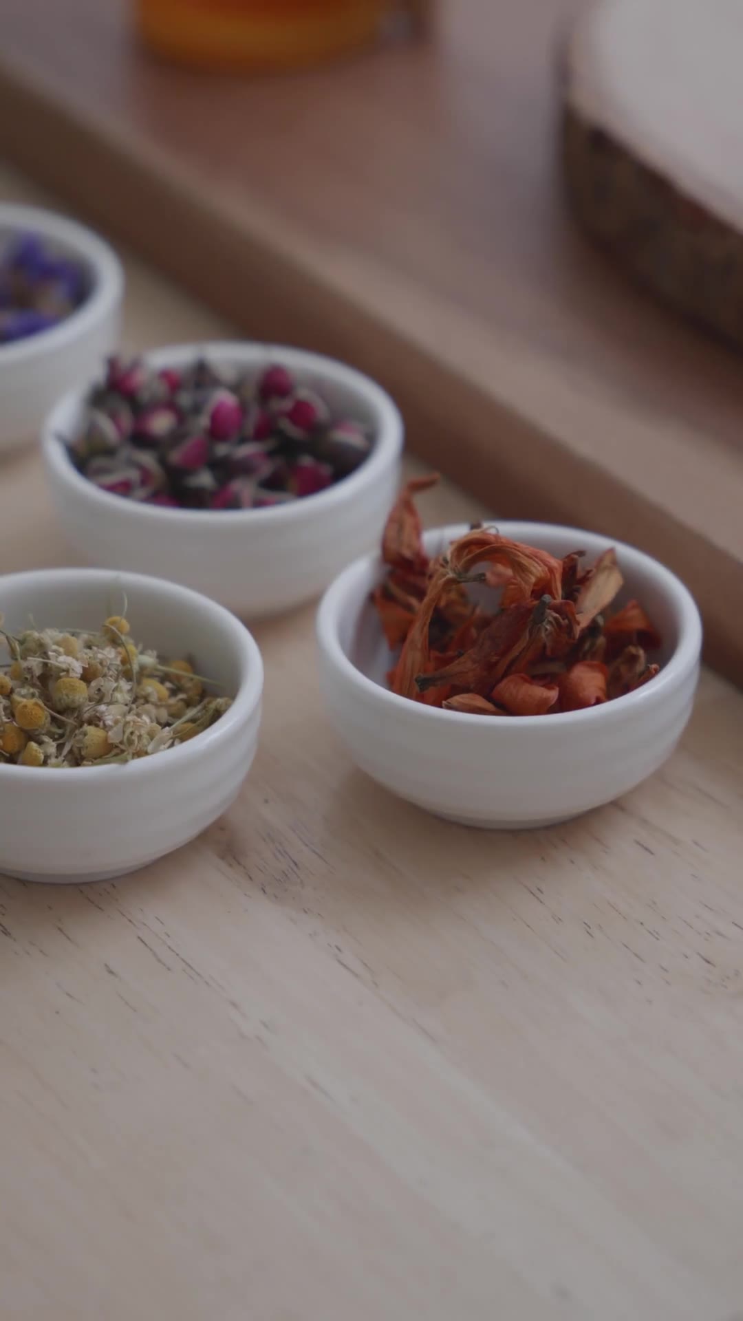 Ingrédients naturels utilisés pour nos infusions